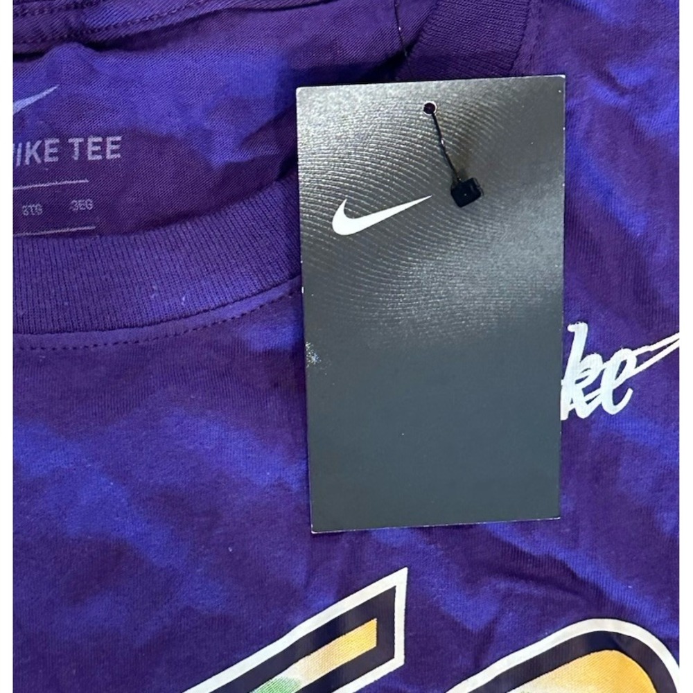 Tampa Bay Devil Rays Nike Logo T-Shirt, Purple, 3XL - Picture 5 of 7